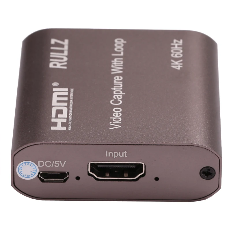 Карта захвата видео 4K 60 Гц с разъемом HDMI на USB 3 0 2 видеорегистратор 1080P кадр/сек
