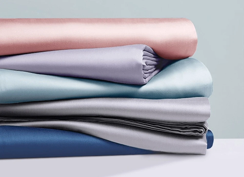 Хлопковое стеганое одеяло мягкое шелковое постельное белье однотонное удобное