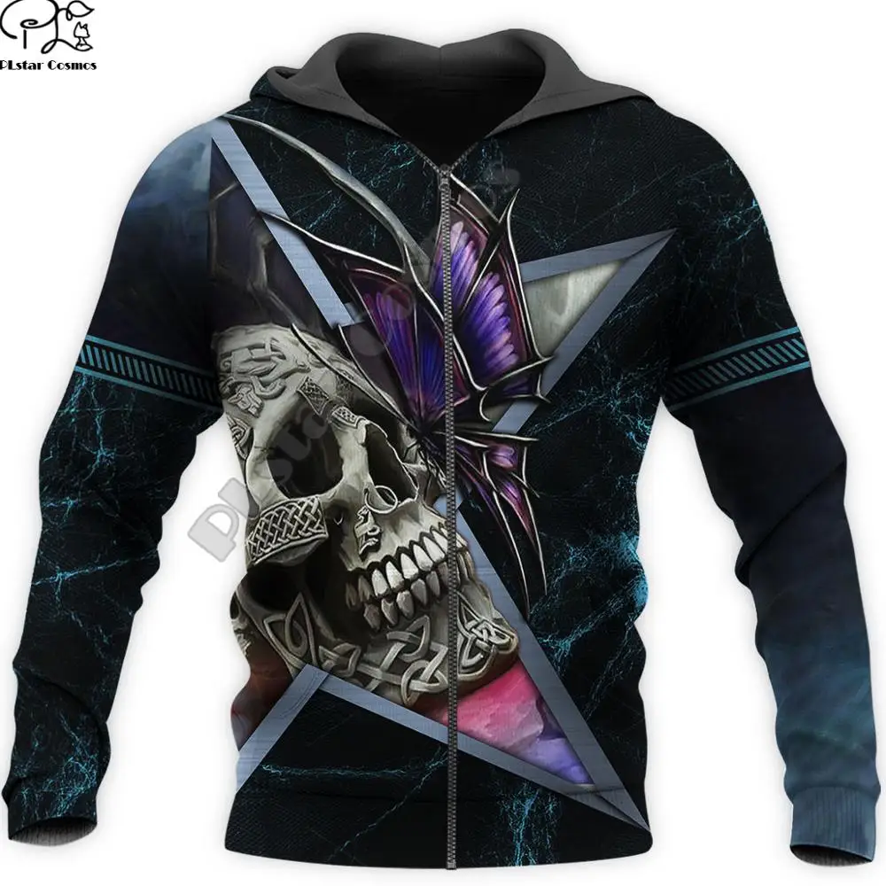 Новинка пуловер в стиле Харадзюку PLstar Cosmos с забавным призраком готическим