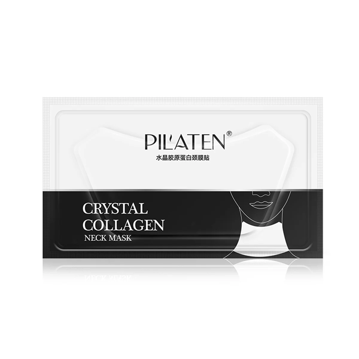 Коллагеновая маска для шеи против морщин патчи антивозрастной укрепляющий