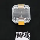 50 шт., пластиковая коробка для зубных протезов с пленкой