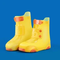 rain boots for children waterproof shoes cover students shoe protectors for rainy day boys and girls outdoor rain shoes reusable