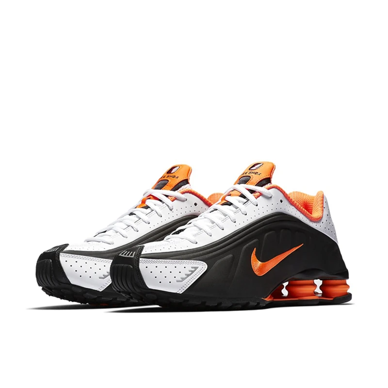 Оригинальное новое поступление мужские кроссовки для бега NIKE SHOX R4|Беговая обувь|