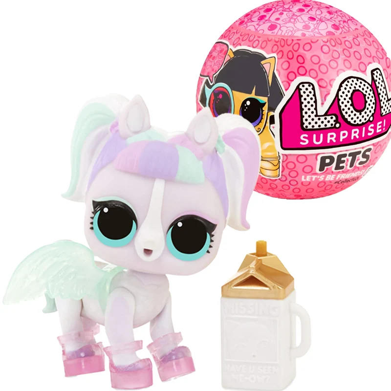 L.O.L. Surprise! Surprise Pets Ball Series 4 Collectible Cute Blind Box Lol Surprise Dolls Anime Figure Toys For Girls Girt