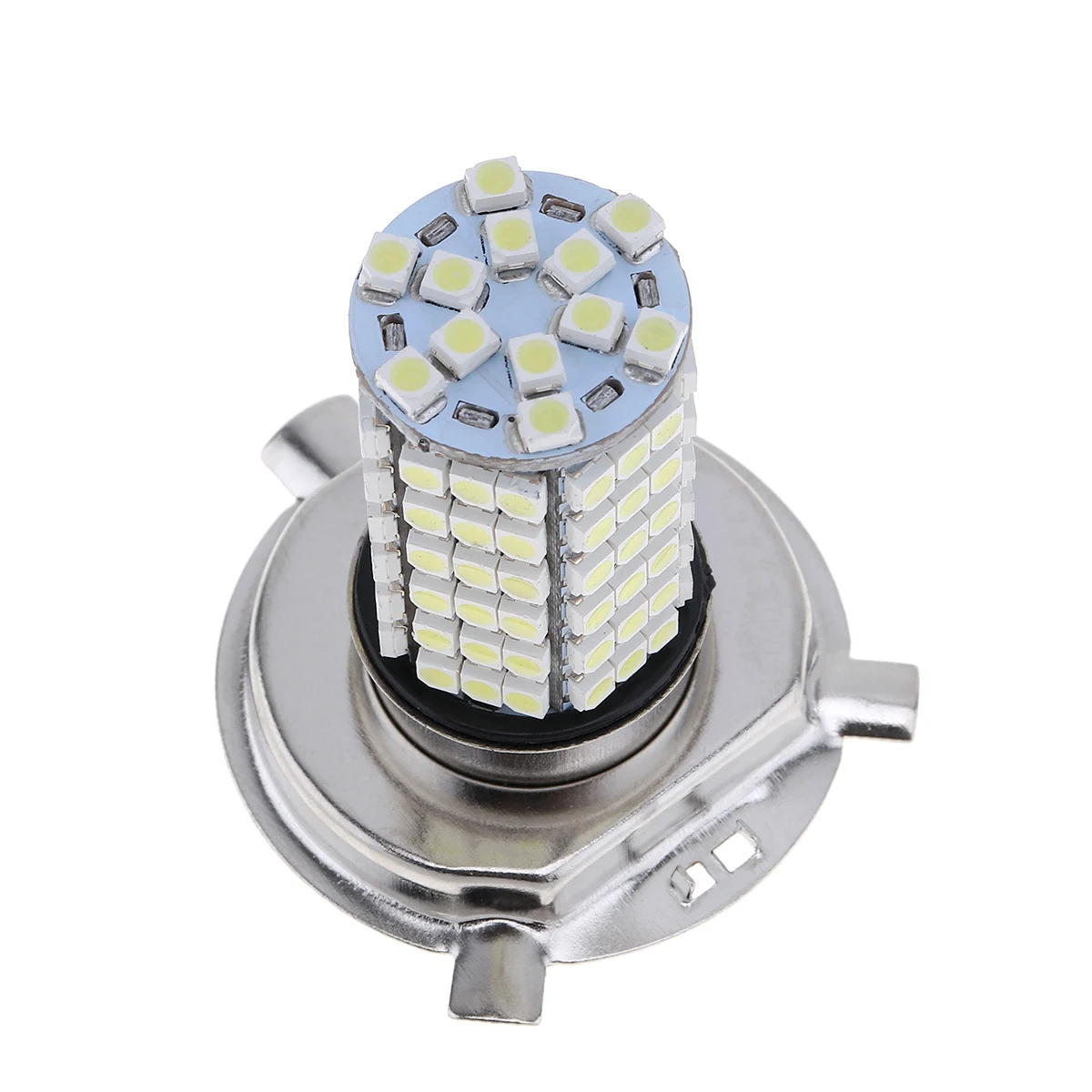 

1 Pair White HB2 3528 H4 9003 120-SMD High Low Beam LED Fog Light Headlight Lamp 360 Degree Car Fog Light For Car Vehicle