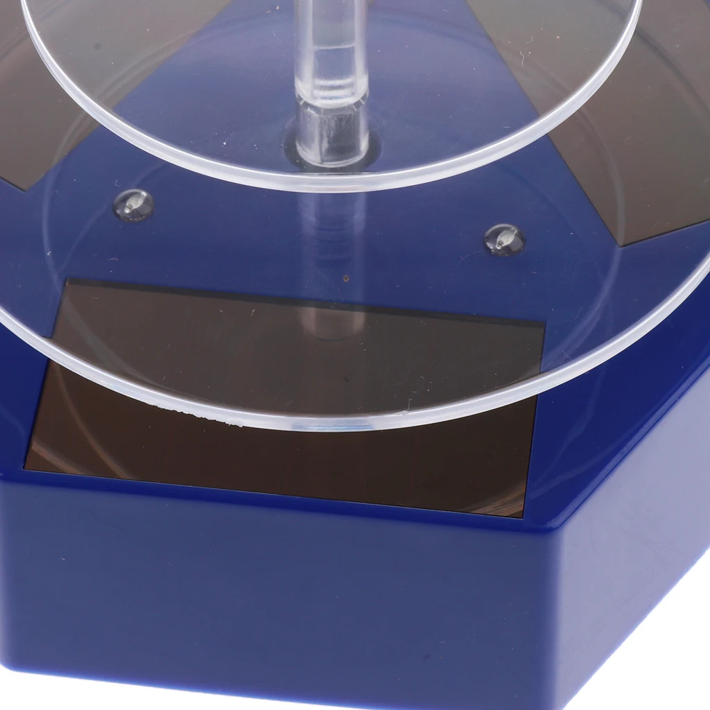 

Solar Powerd 2-layer Rotating Turntable Jewelry Watch Display Stand