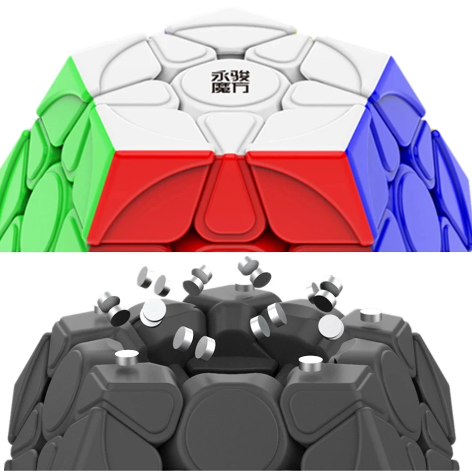 YJ Yongjun Yuhu M v2 3x3 Wumofang Megaminx специальный магнитный магический куб Cubo Magico Megaminxeds