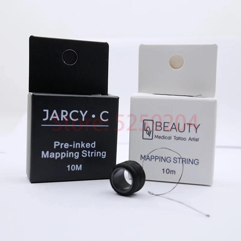 Microblading Mapping String 3 цвета предварительно окрашенные татуировки для бровей маркер