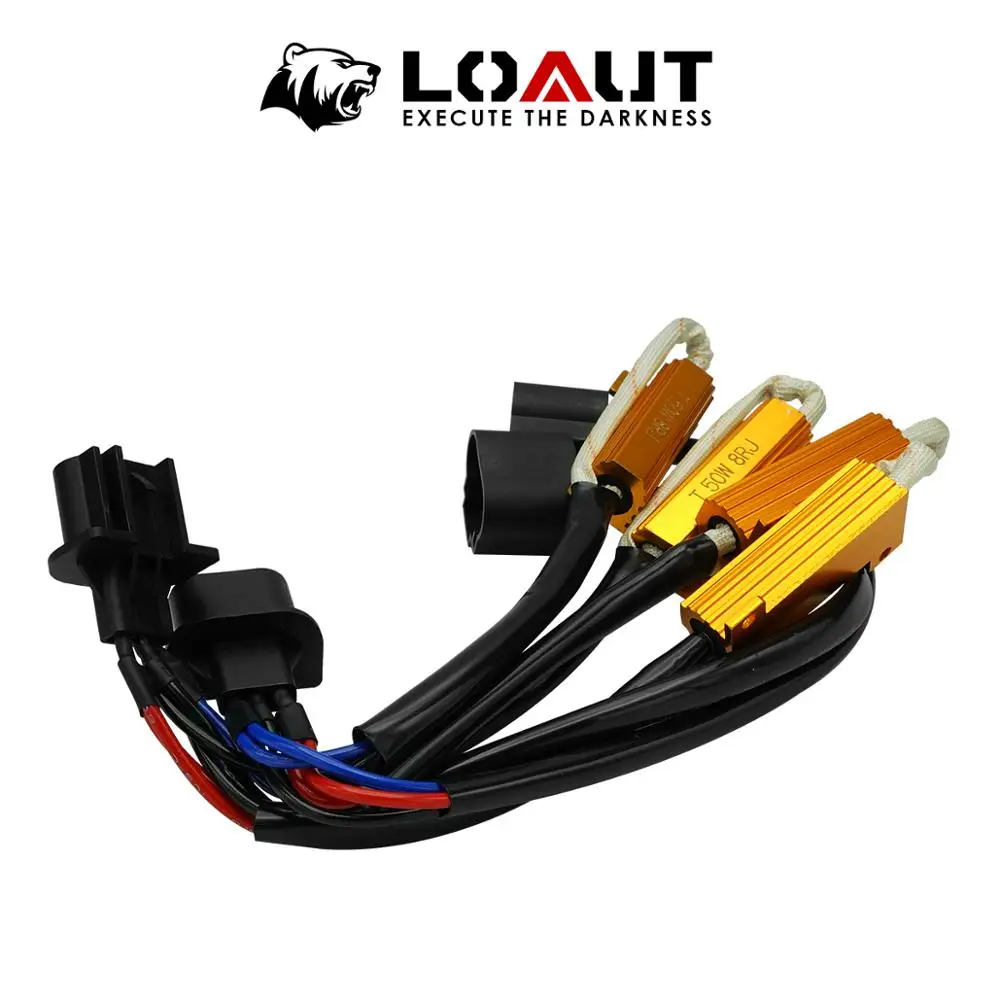 JGAUT 50 Вт 8RJ декодер для фокуса double load резистор Canbus H4 9007 H13 светодиодный