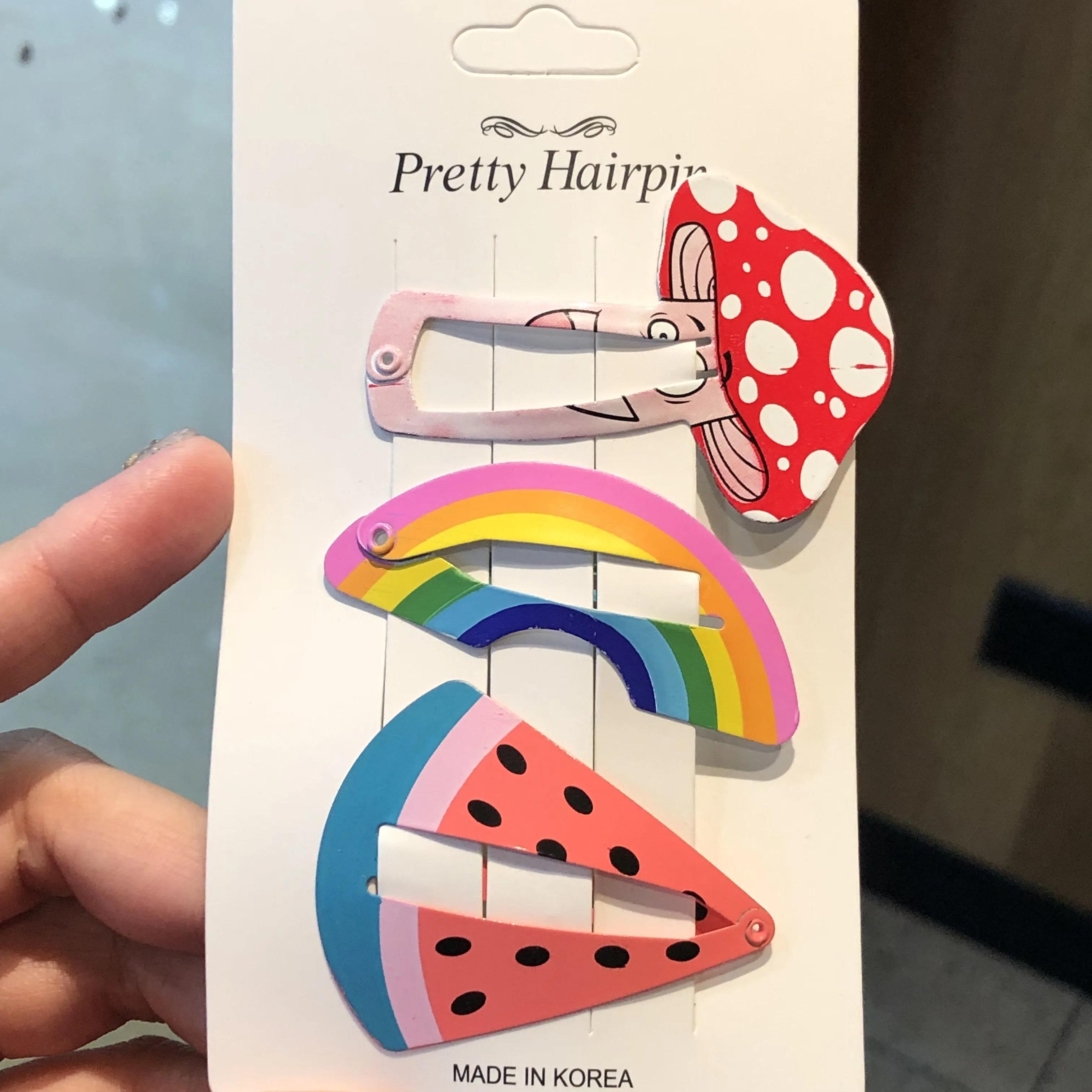 3 шт./компл. мультфильм головной убор металлический Шпильки новый дизайн Заколки