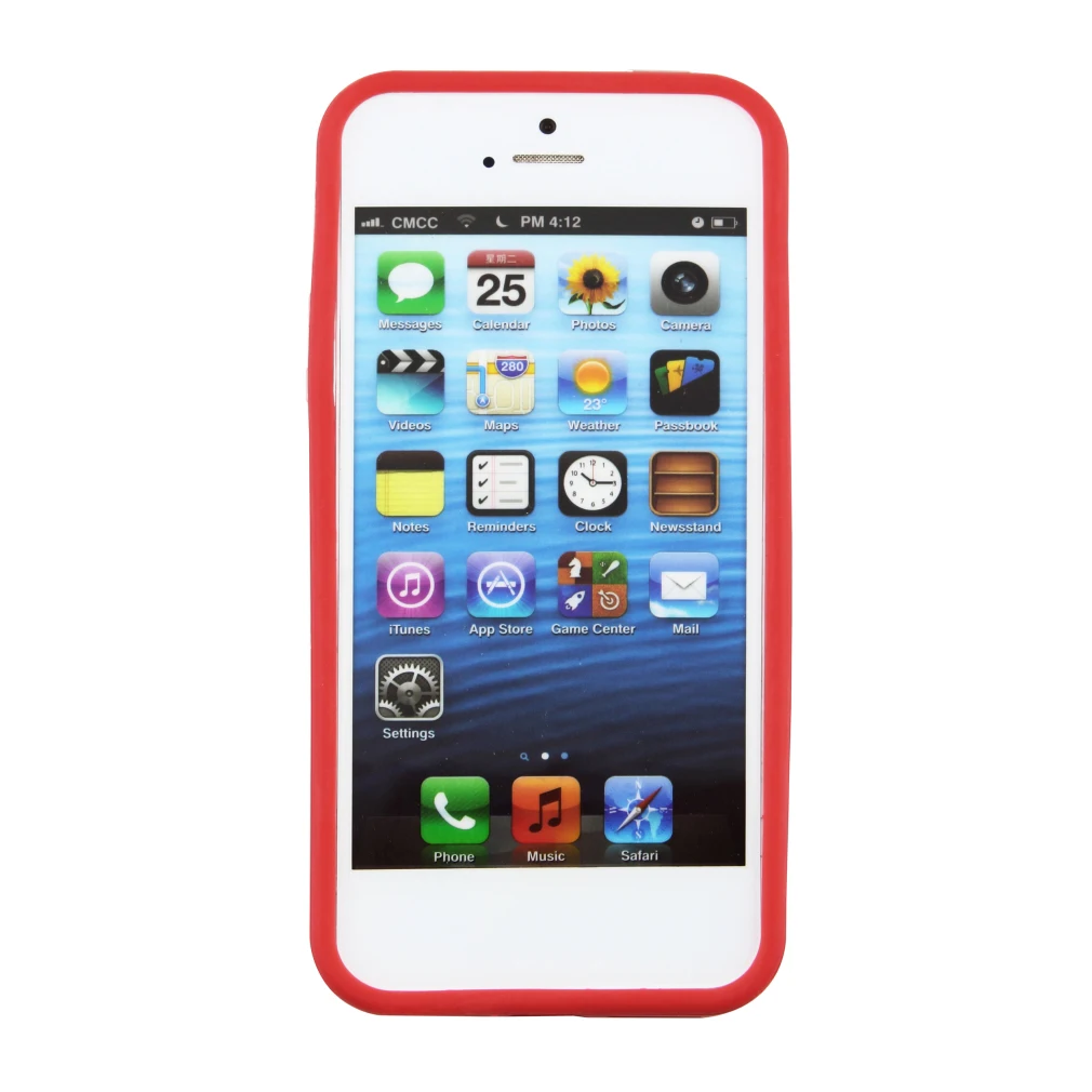 

New Bumper Frame TPU Silicone Case for iPhone 5 5S Promotion