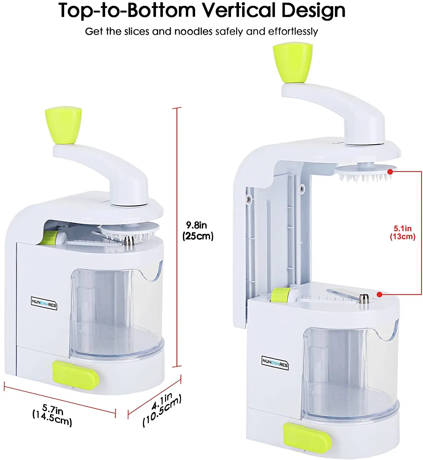 1pc blades vegetable spiralizer slicer twister handheld spiral cutter fruit grater cooking tools spaghetti pasta kitchen gadget free global shipping