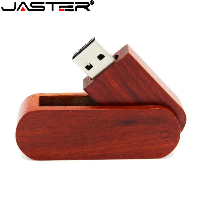 Usb флеш накопитель JASTER сделанный на заказ деревянный бамбук орех логотип 4 ГБ 8 16 32