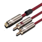 Аудиокабель 18 дюйма, 3,5 мм, Мама-папа, папа