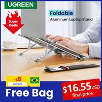 ugreen laptop stand holder for macbook air pro foldable aluminum vertical notebook stand laptop support macbook pro tablet stand