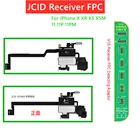 Плата обнаружения гибкого кабеля для динамика JC V1S, приемник для наушников FPC, тестовый датчик, кабель для iPhone 8-11promax, True Tone, распознавание лица, ремонт