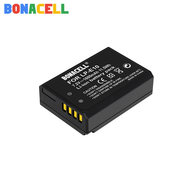 LP-E10 LP E10 Digital Camera Battery + Dual LCD Charger for Canon Rebel T3 T5 T6 Kiss X50 X70 EOS 1100D 1200D 1300D | Электроника