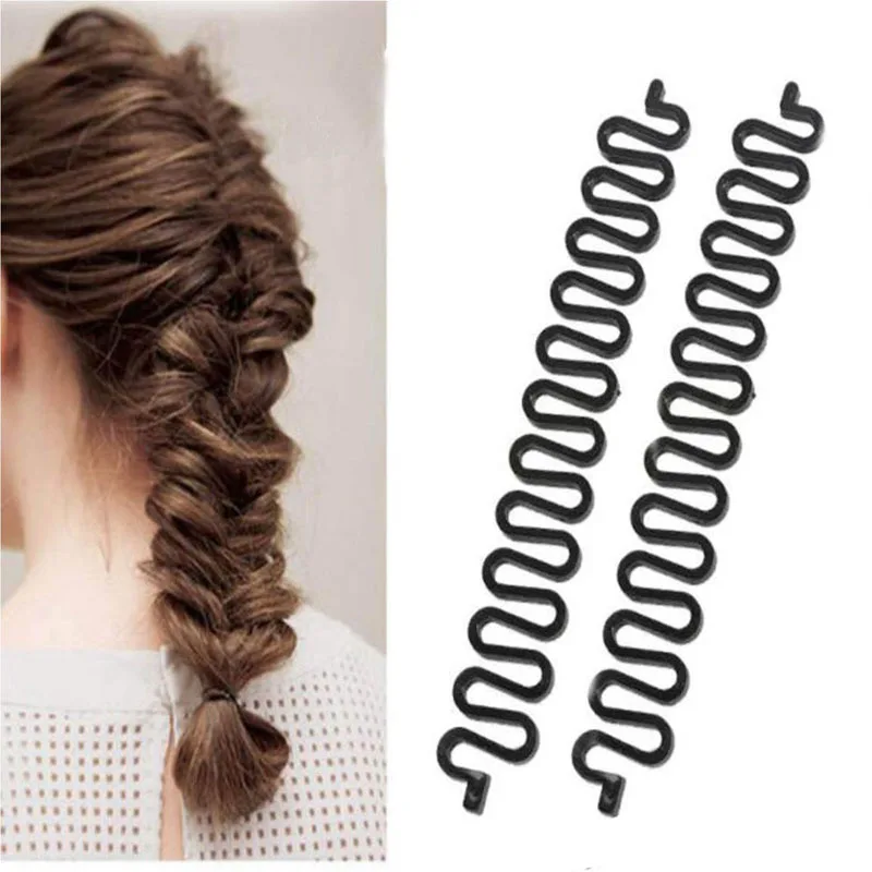 Инструмент для плетения волос женщин 1 шт. плетеный ролик скручивание с крючком
