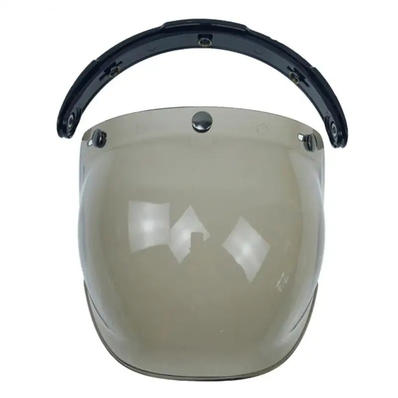 Шлем с открытым лицом козырек мотоциклетный шлем пузырьковый Casco мото объектив - Фото №1