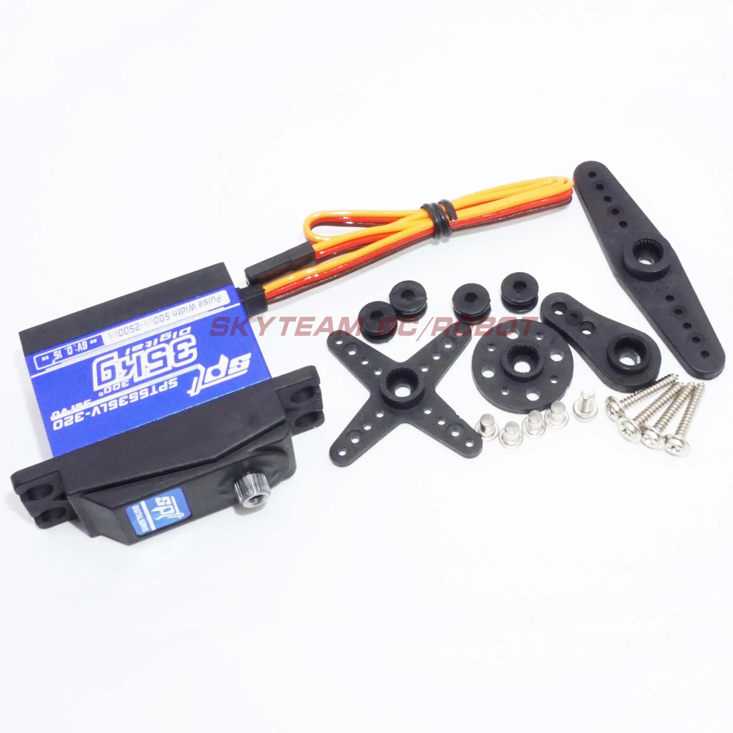 SPT5435LV SPT5535LV 35 кг большой крутящий момент цифровой стандартный сервопривод водонепроницаемый для 1:8 1:10 RC автомобиль альпинист самолет металлический чехол