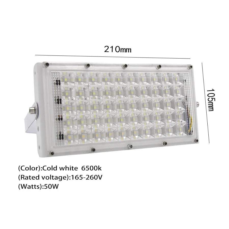 Наружный IP66 водонепроницаемый наружный светильник ing 50 Вт Ультра яркий