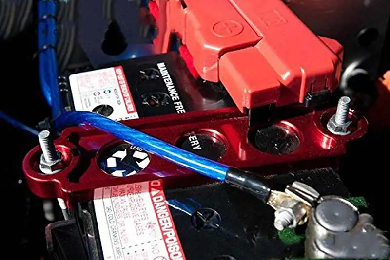 Автомобильный гоночный аккумулятор зажимной кронштейн с зажимом анодированный