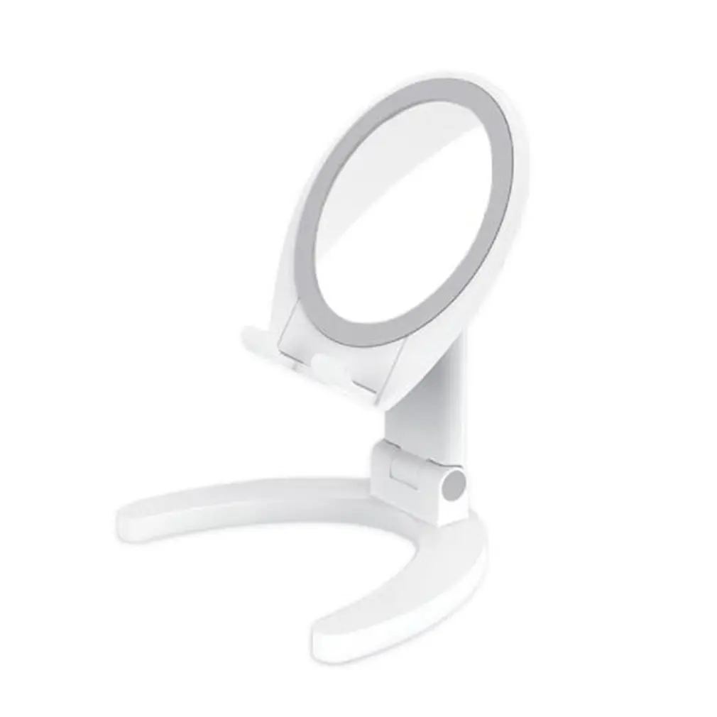 

Креативное настольное зеркало для туалетного столика, портативное складное настольное зеркало для туалетного столика, зеркальная подстав...