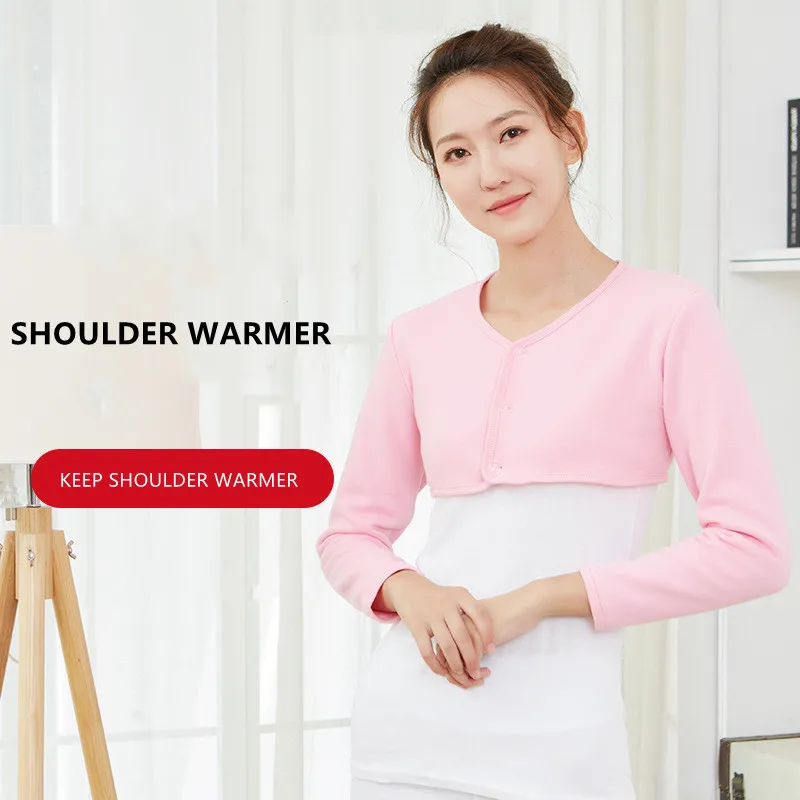 

Women Back Shoulder Support Wrap Slimming Arm Shapers Sleeping Warm Stability Shoulder Warming Sleeve Protector Shawl Cape
