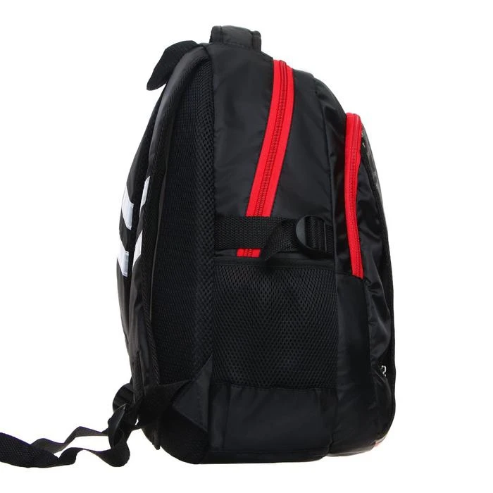 Youth backpack Calligrata ergonomics. soft back 43x31x17 cm Target black / white red for men women children girls bags boy things walking Backpacks