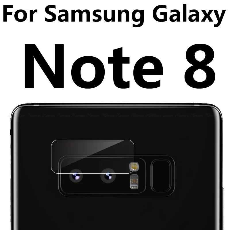 Задняя Защитная пленка для объектива камеры из закаленного стекла для samsung Galaxy S10 5G S10e S9 S8 Plus S7 edge Note 10 9 8 - Цвет: For Samsung Note 8