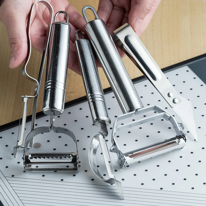 Многофункциональная Овощечистка из нержавеющей стали и аппетитный резак нож для