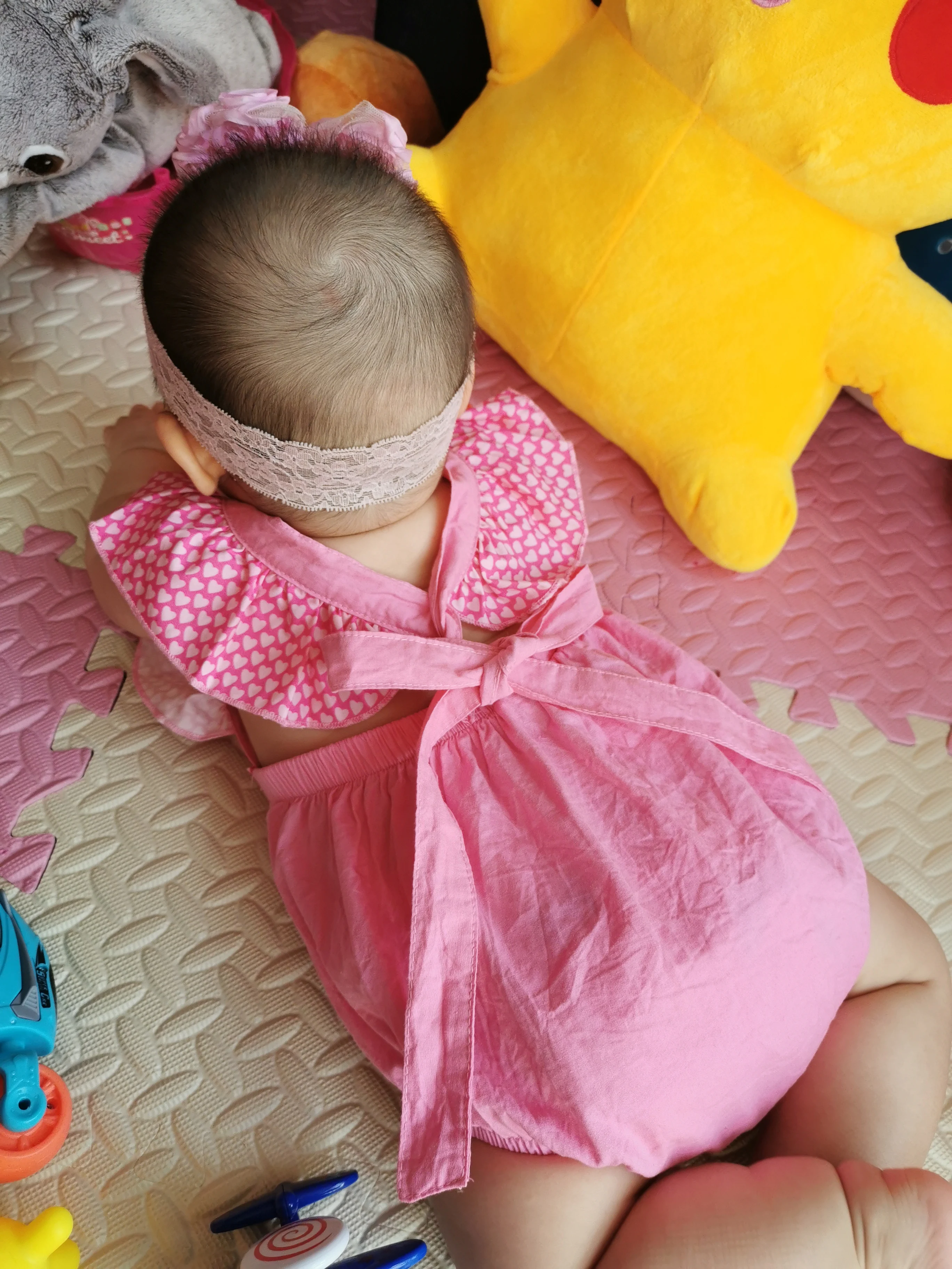 Детские комбинезоны для девочек 100% хлопок Повседневная рубашка с милым сердцем