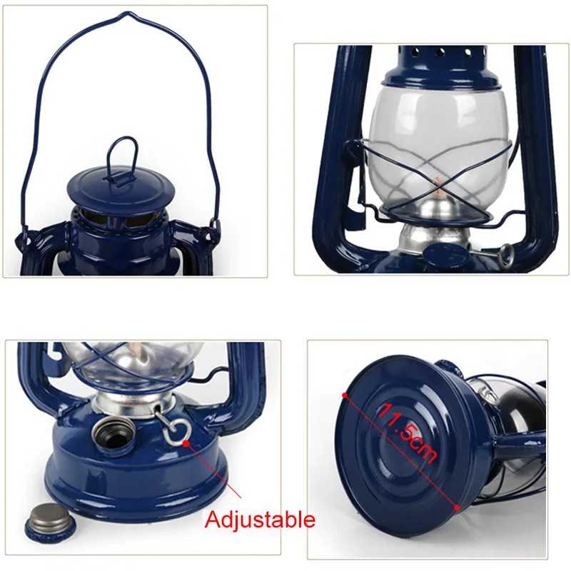 Портативная керосиновая лампа в стиле ретро для кемпинга уличный масляный