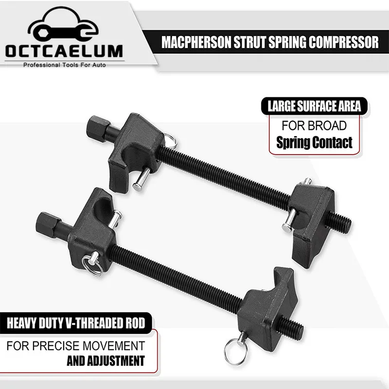 Пружинный компрессор Macpherson Strut набор инструментов с предохранительными