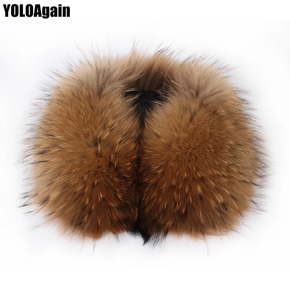 Женская Популярная шапка YOLOAgain из лисьего меха повязка на голову натурального