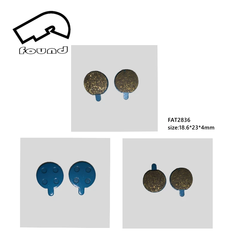 

8 пар, медные полуметаллические гидравлические дисковые Тормозные колодки для горных велосипедов