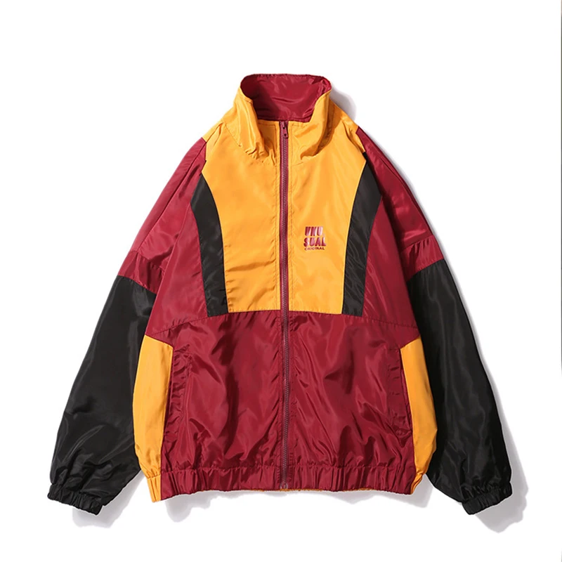 Мужская повседневная куртка бомбер свободная теплая большого размера в стиле