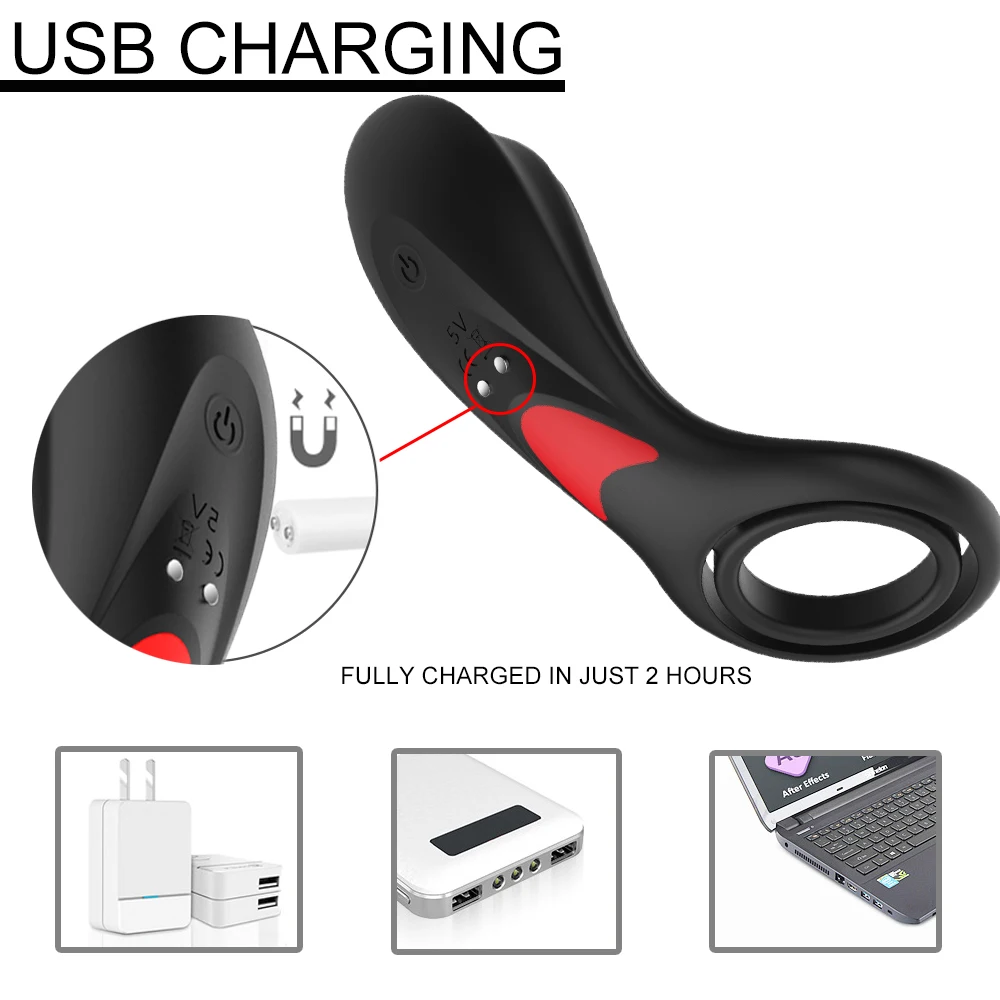 Вибрирующее кольцо на пенис секс игрушки для пар с дистанционным управлением