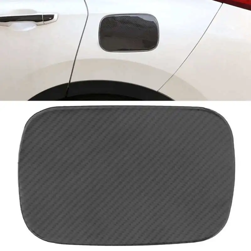 Наклейка на крышку бака газового масла наклейка из настоящего углеродного