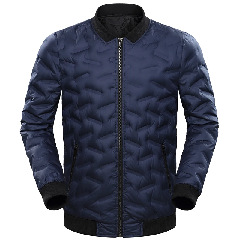 2019 новый бренд модный мужской осенне-зимний пуховик теплый водонепроницаемый