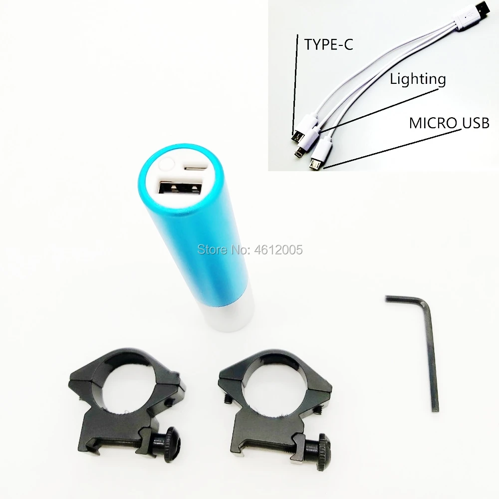 Тактический светодиодный фонарик 20 мм Пикатинни Крепление на рельс handguard оружие