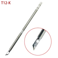 t12 k electronic tools soldeing iron tips 220v 70w for t12 fx951 soldering iron handle soldering station welding tools