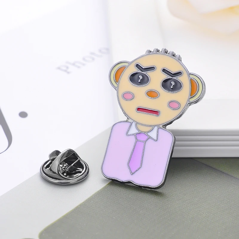 Брошь мультяшная эмалированная булавка для женщин и мужчин заколка рюкзака