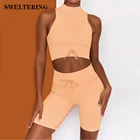 Женские комплекты для йоги, бесшовный фитнес-костюм на резинке для женщин, шорты с высокой талией, бюстгальтер для йоги, женский спортивный наряд для тренировок, бега, костюм для йоги