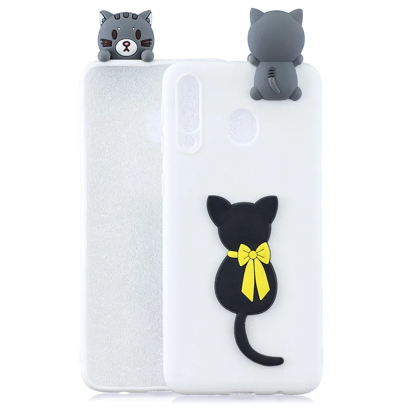 3D единорога панда Cat Чехол с принтом "кактус" для Coque samsung Galaxy A10S A20S A30S A50S A10 A20 A20E A30 A40 A50 A70 A51 A71 чехол Funda
