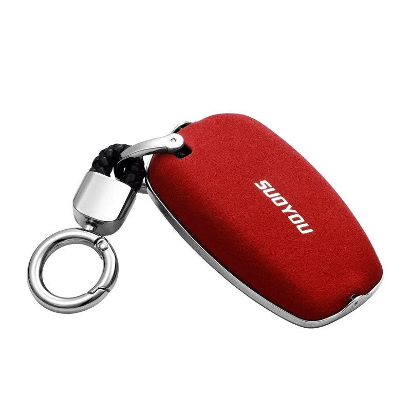 Чехол для автомобильного ключа чехол из натуральной кожи оцинкованный сплав Ford