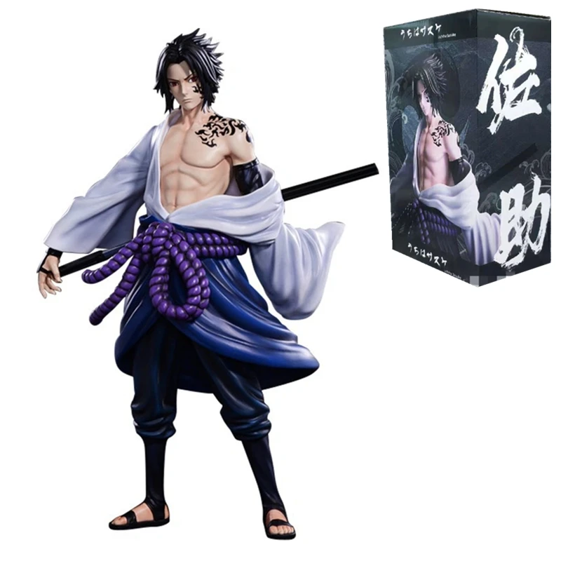 

Figure Naruto Shippuden Anime Figure ROS Seal Sasuke Figure Model Uchiha Sasuke Hatake Kakashi Ornaments Collectible Toys