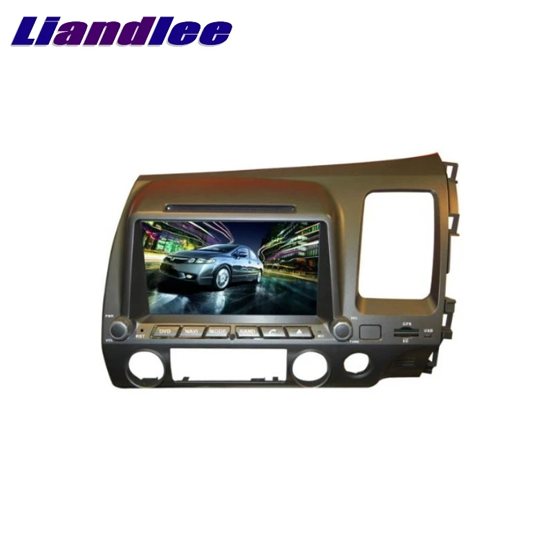 Для Honda Civic правый руль 2006 ~ 2011 LiisLee Автомобильный мультимедийный телевизор DVD gps