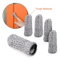 ehdis 5pcs film wrapping finger sleeve elastic fiber fingertips cots vinyl car tinting cleaning hand thumb protector gloves tool