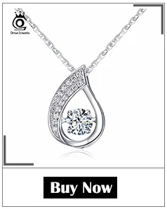 ORSA JEWELS Настоящее серебро 925 пробы женское ожерелье-цепь женское ожерелье простое модное ювелирное вспомогательное оборудование SC19